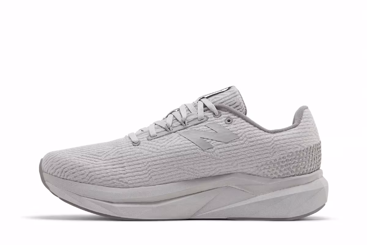 New Balance Fuelcell Propel v5 Raincloud Shadow Grey, view 4