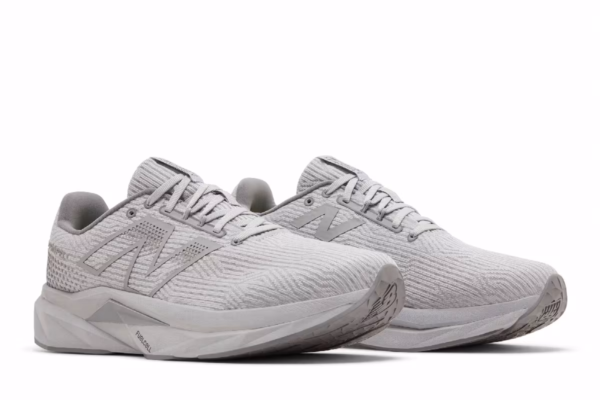 New Balance Fuelcell Propel v5 Raincloud Shadow Grey, view 9