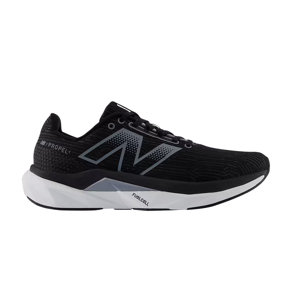 New Balance FuelCell Propel v5 2E Wide Black White Steel