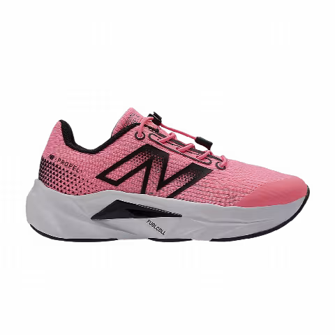New Balance FuelCell Propel v5 Bungee Lace Little Kid 'Ultra Pink Black'