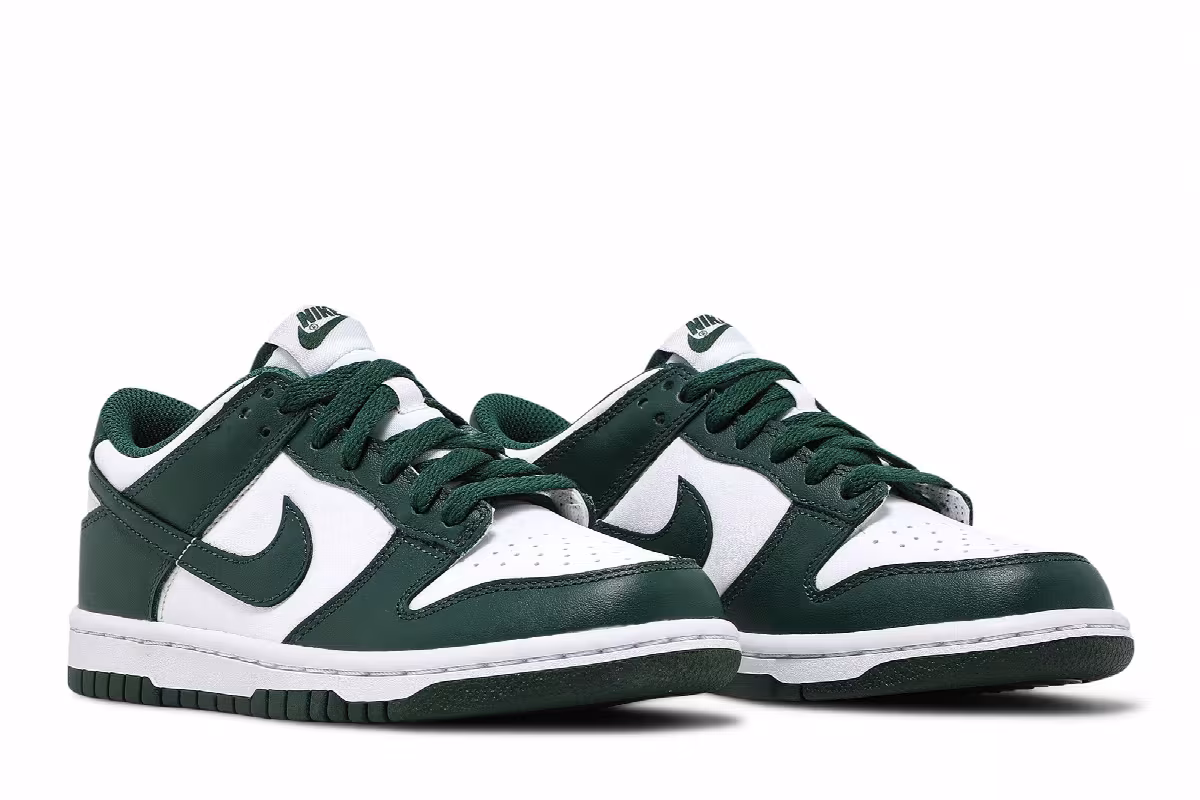 Nike Dunk Low GS Michigan State, view 9