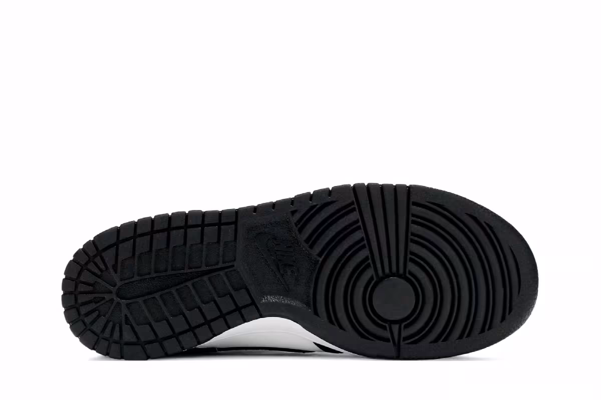 Nike Dunk Low GS Black White, view 5