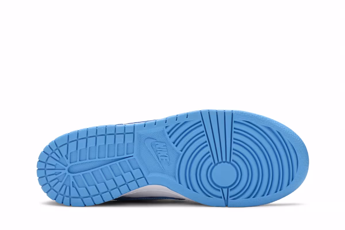 Nike Dunk Low GS University Blue, view 5