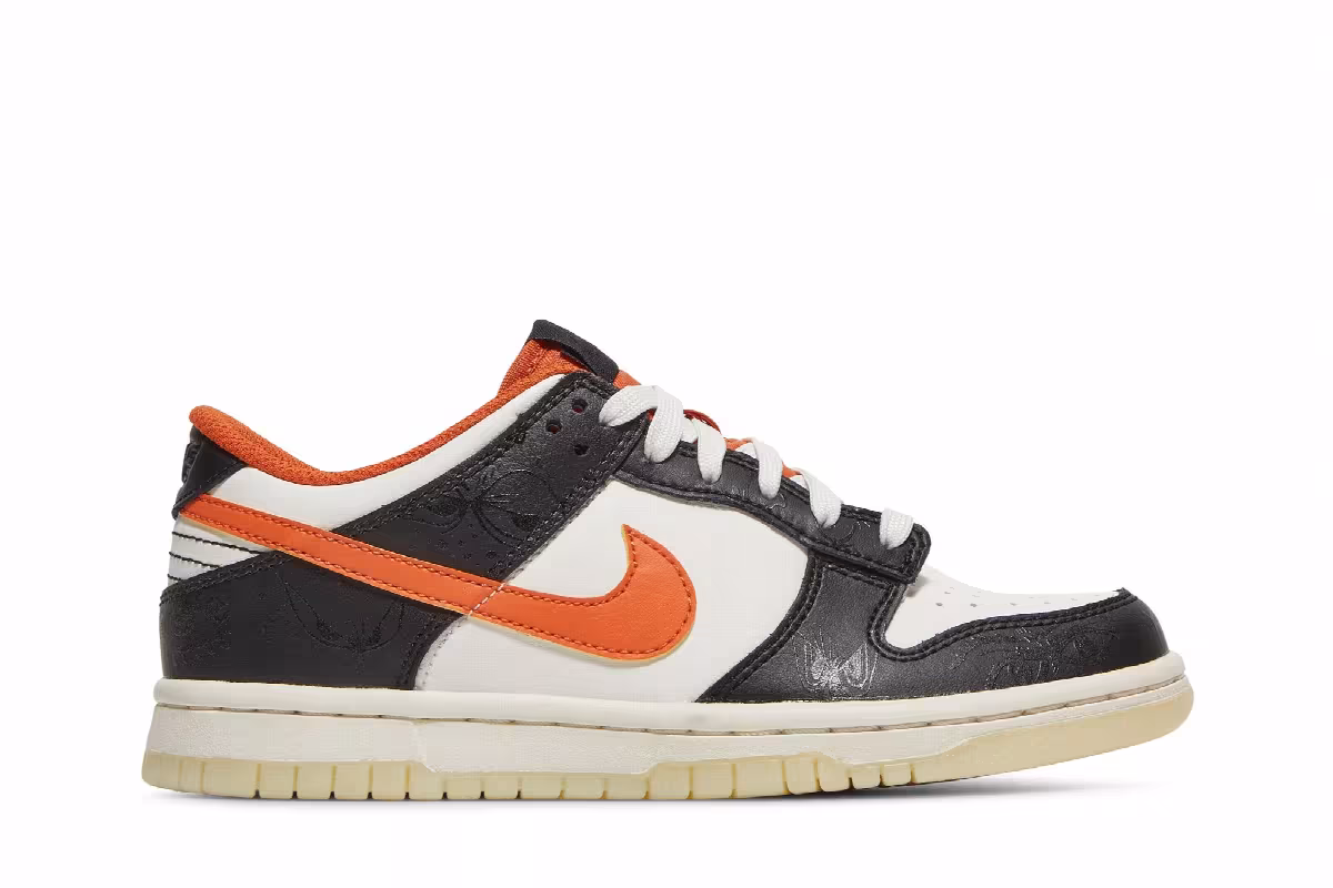 Nike Dunk Low Premium GS Halloween 2021, view 2
