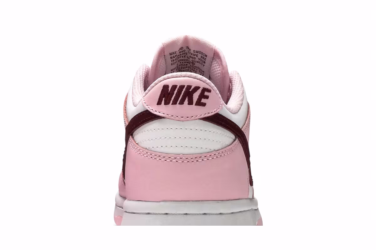 Nike Dunk Low GS Pink Foam, view 8