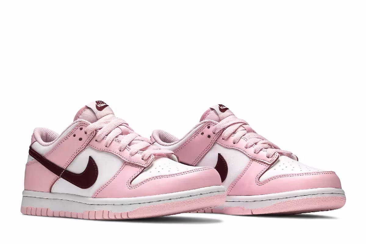 Nike Dunk Low GS Pink Foam, view 9