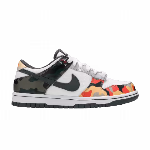 Nike Dunk Low SE GS 'Sail Multi-Camo'