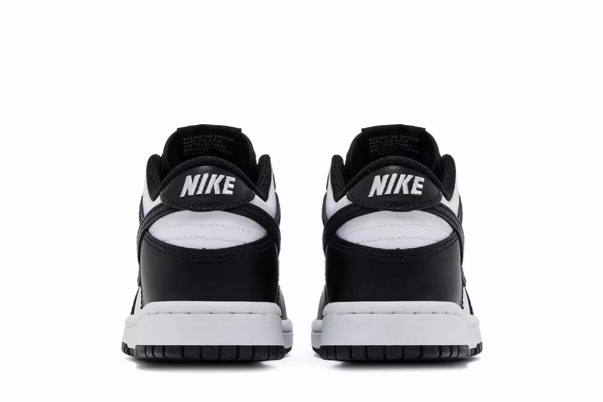 Nike Dunk Low PS Black White, view 7