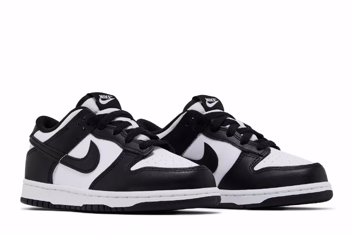 Nike Dunk Low PS Black White, view 9