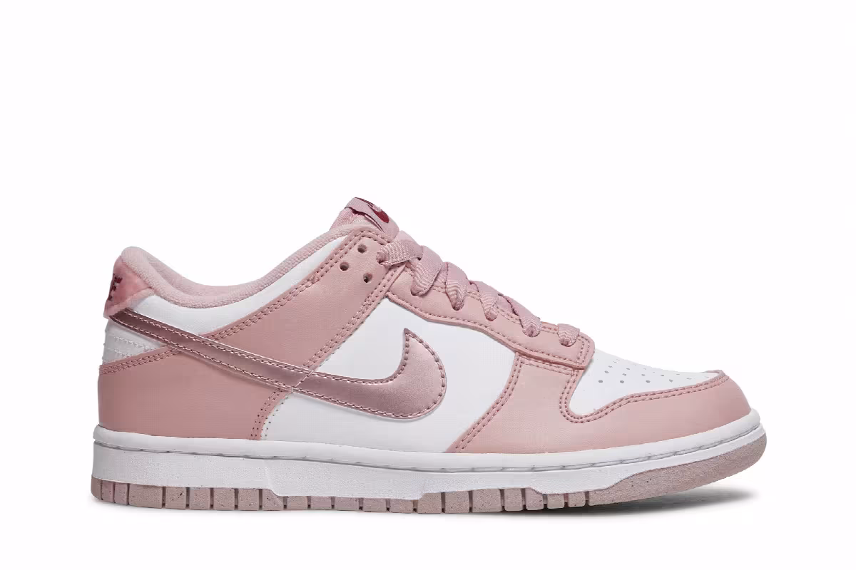 Nike Dunk Low GS Pink Glaze, view 2