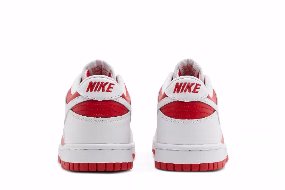 Nike Dunk Low GS Championship Red, view 7