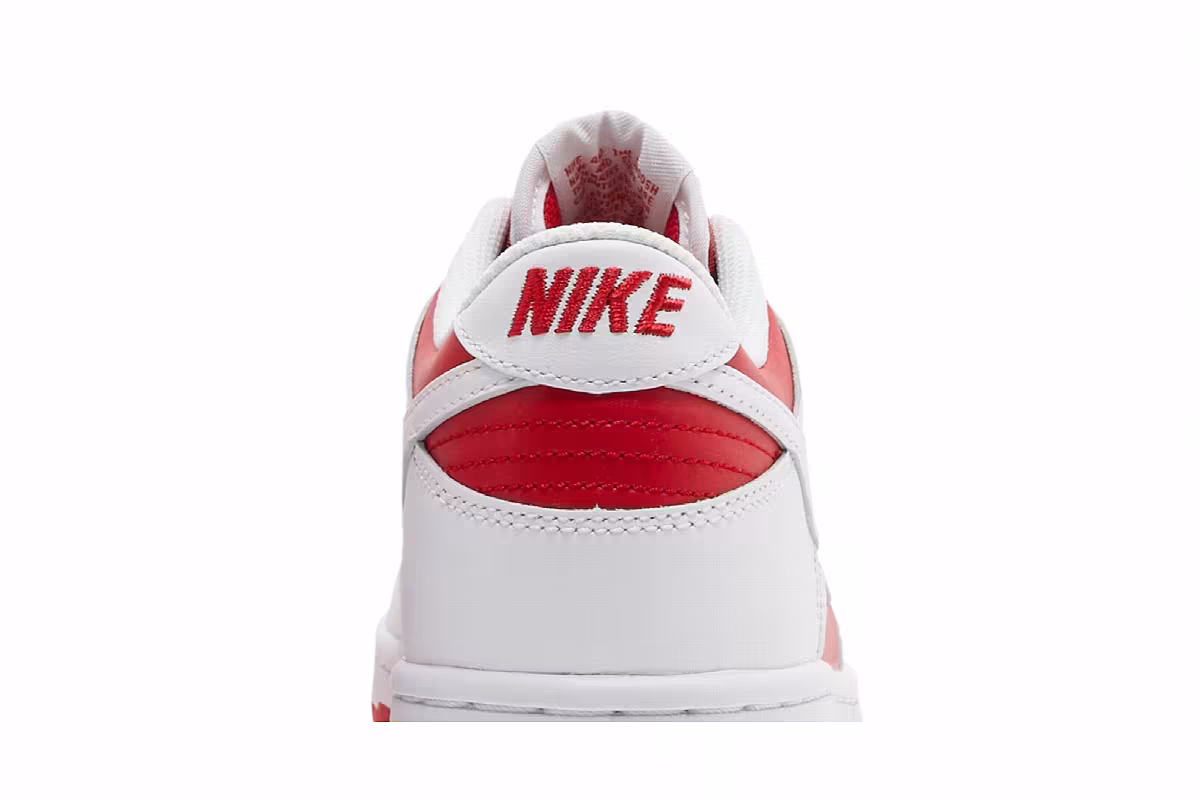 Nike Dunk Low GS Championship Red, view 8