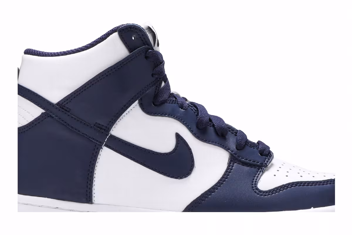Nike Dunk High GS Midnight Navy, view 3