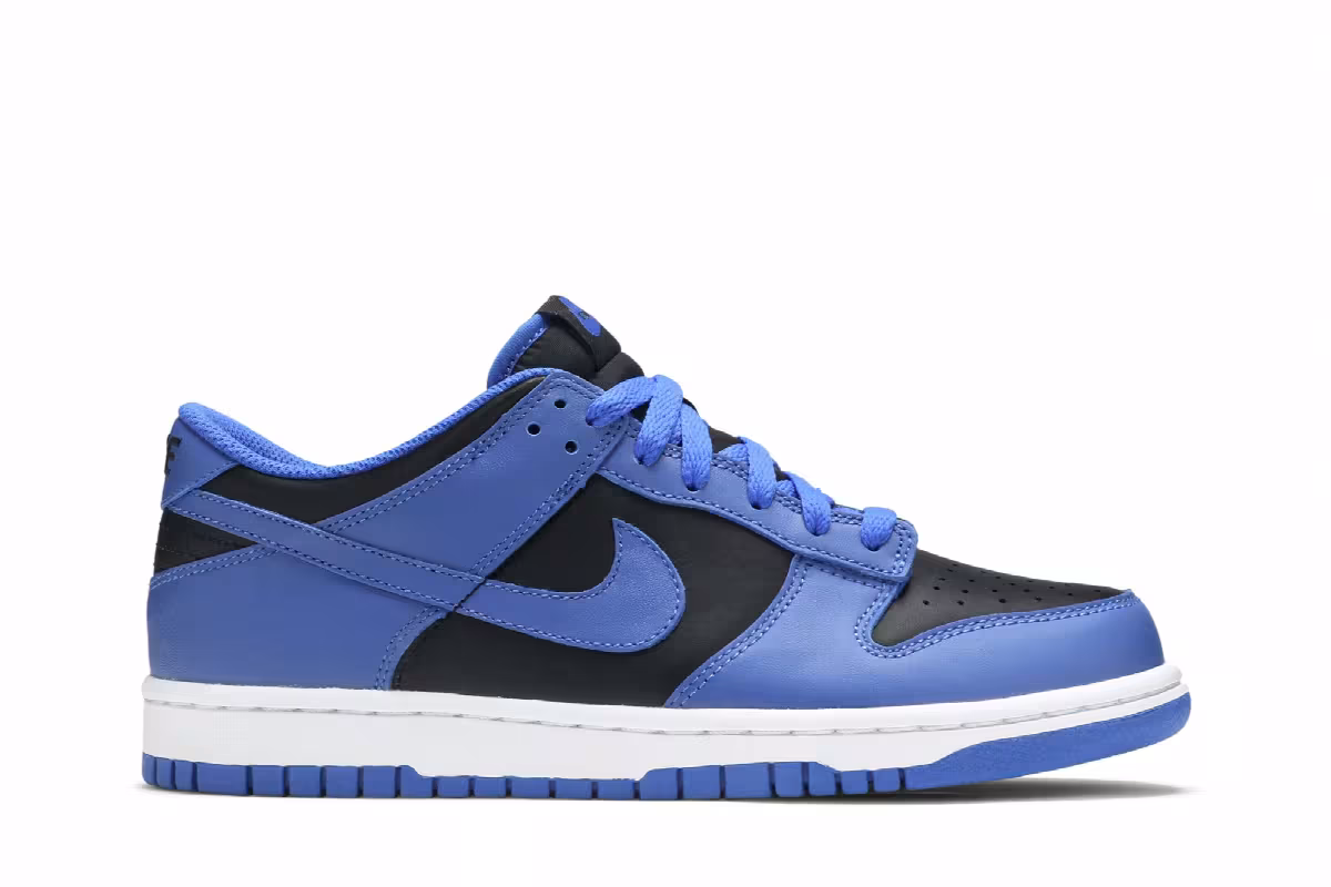 Nike Dunk Low GS Hyper Cobalt, view 2