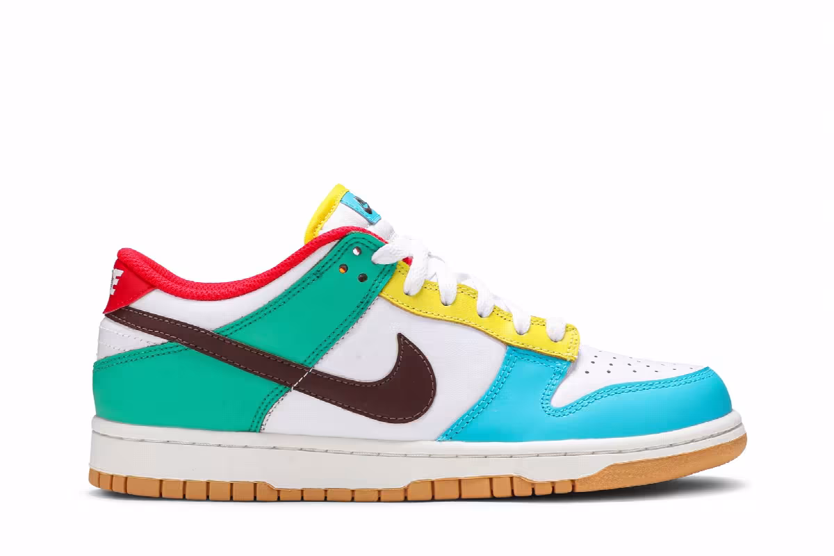 Nike Dunk Low SE GS Free.99 - White, view 2