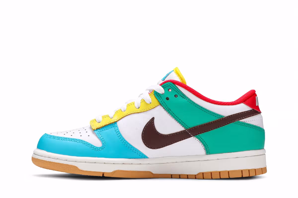 Nike Dunk Low SE GS Free.99 - White, view 4