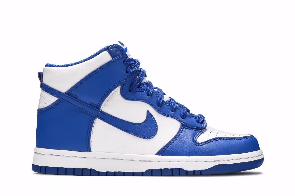 Nike Dunk High GS Kentucky 2021, view 2