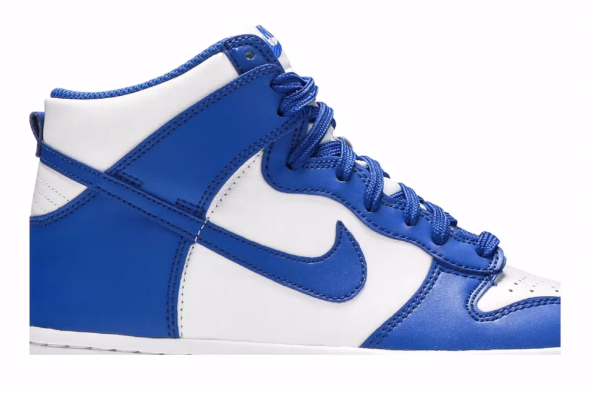 Nike Dunk High GS Kentucky 2021, view 3