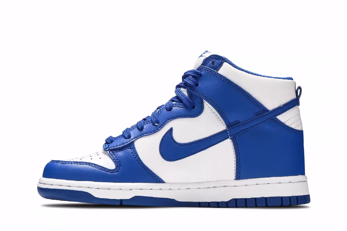 Nike Dunk High GS Kentucky 2021, view 4