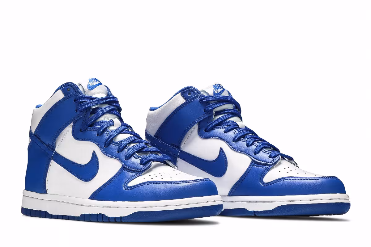 Nike Dunk High GS Kentucky 2021, view 9
