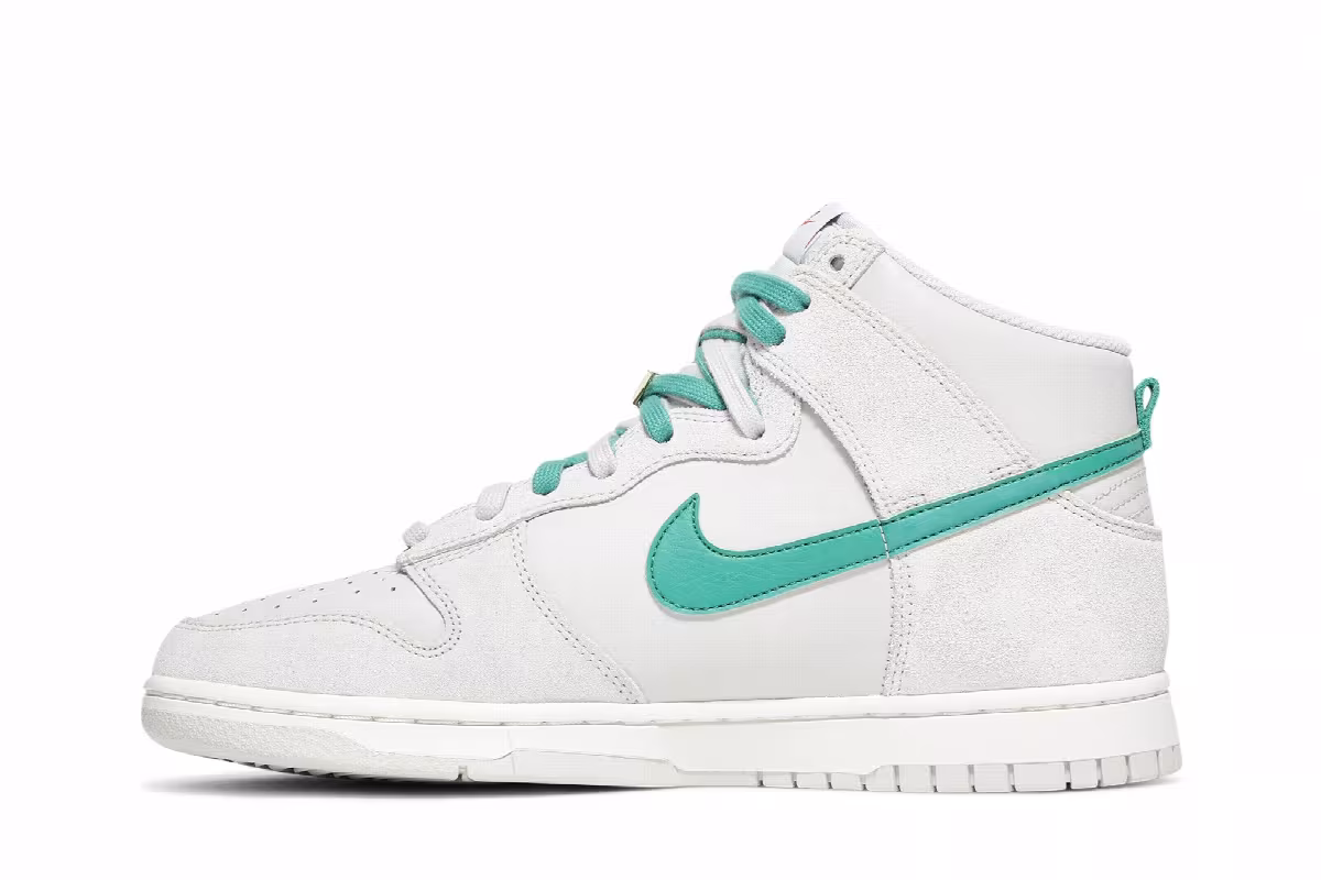 Nike Dunk High SE GS First Use Pack - Green Noise, view 4