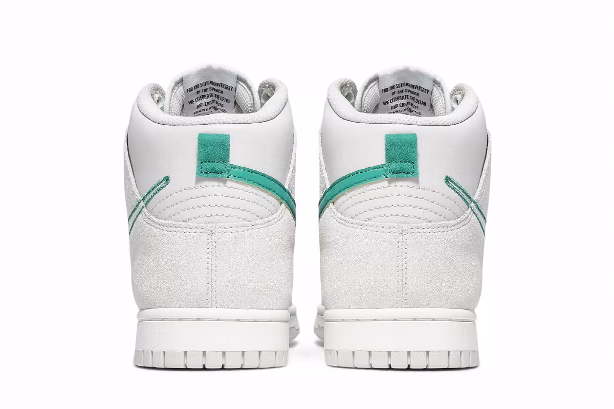 Nike Dunk High SE GS First Use Pack - Green Noise, view 7