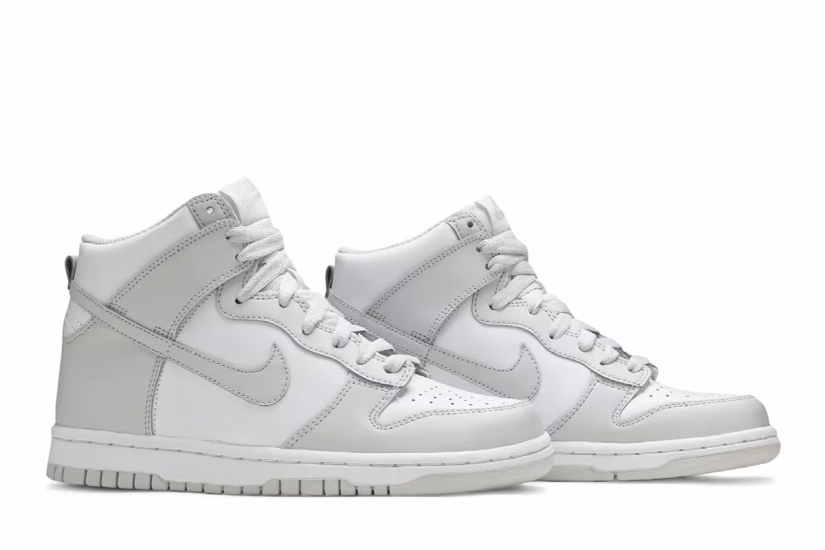 Nike Dunk High GS Vast Grey, view 9