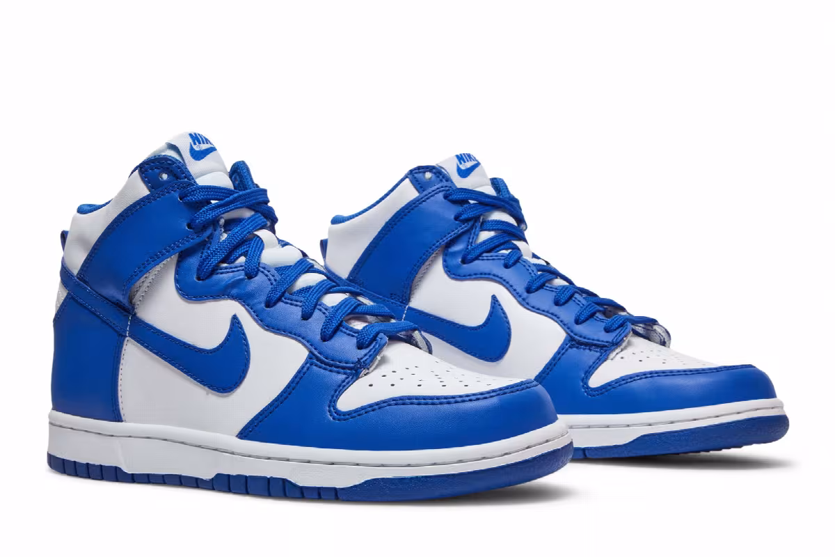 Nike Dunk High GS Game Royal, view 9
