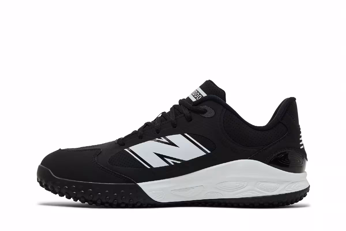 New Balance Fresh Foam X 3000v7 TF Black White, view 4