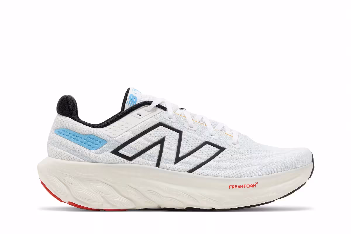 New Balance Fresh Foam X 1080v13 White Coastal Blue, view 2
