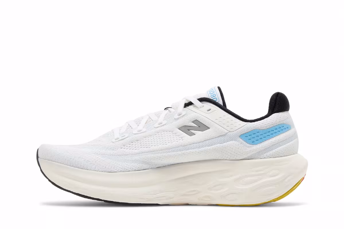New Balance Fresh Foam X 1080v13 White Coastal Blue, view 4