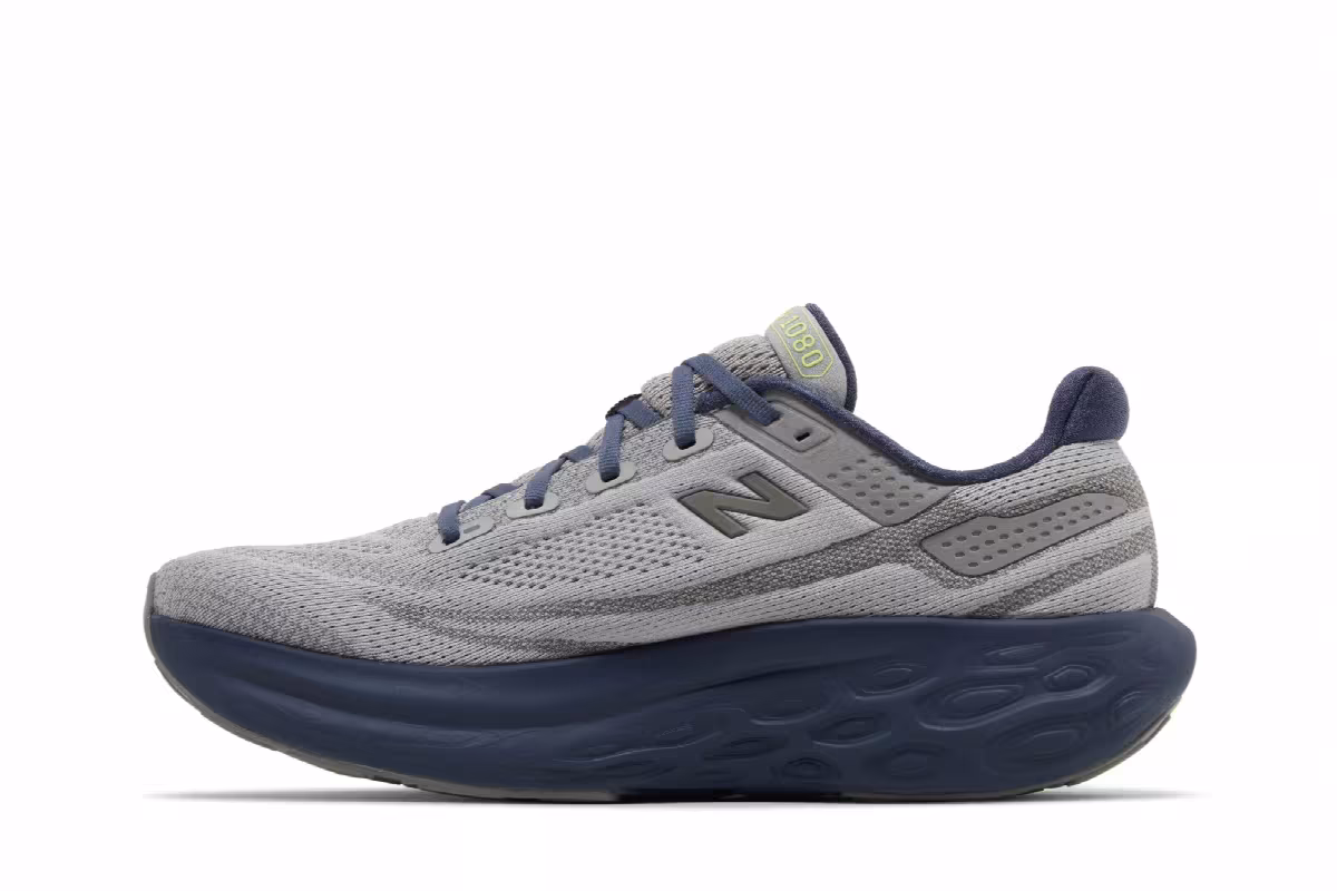 New Balance Fresh Foam X 1080v13 Raincloud Indigo Lime, view 4