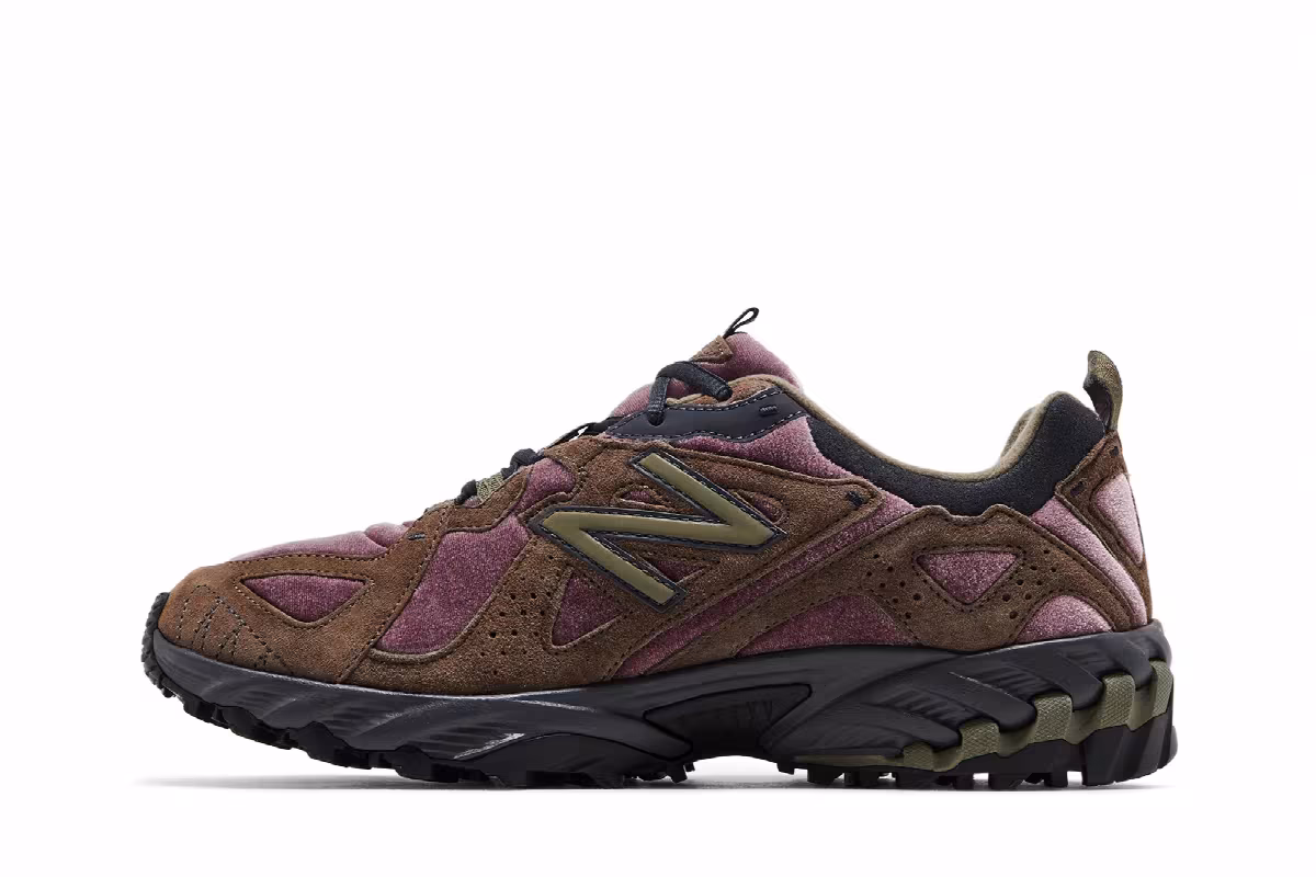New Balance 610v1 Licorice Dark Camo, view 4