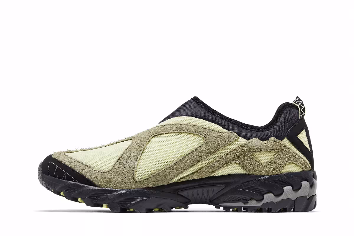 New Balance 610S Limelight Dark Olivine, view 4