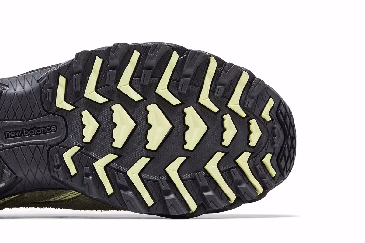 New Balance 610S Limelight Dark Olivine, view 6