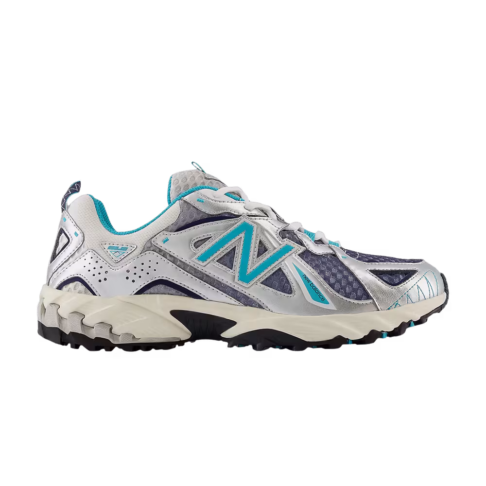 New Balance 610 Silver Metallic Virtual Blue