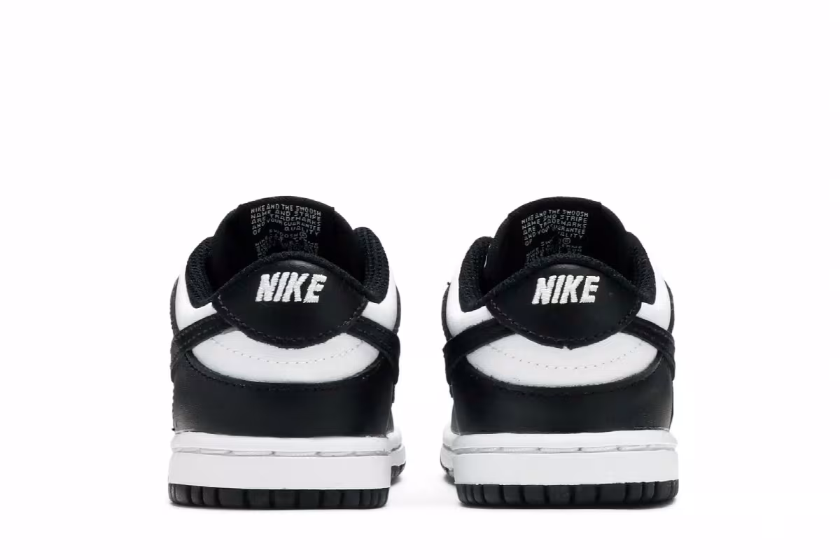 Nike Dunk Low TD Black White, view 7
