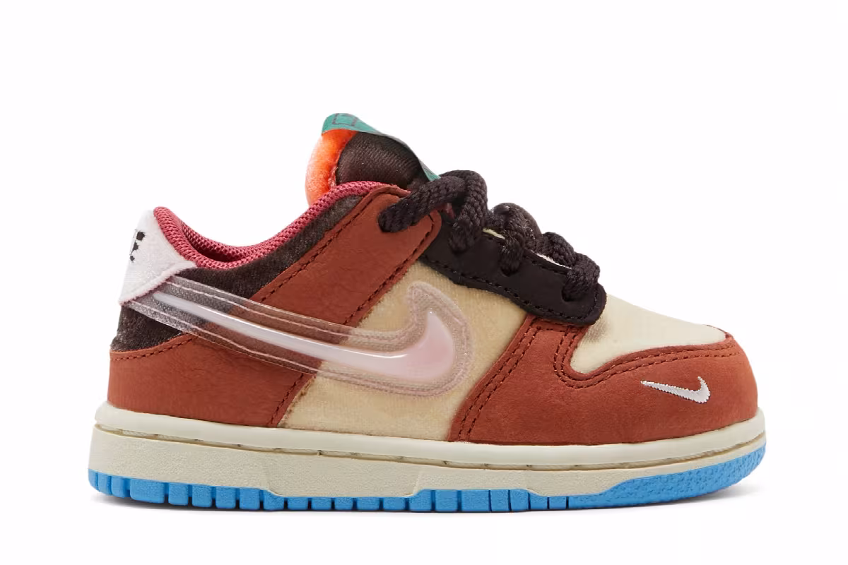 Social Status x Nike Dunk Low TD Chocolate Milk, view 2