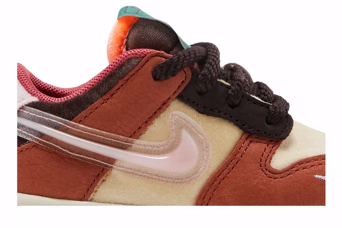 Social Status x Nike Dunk Low TD Chocolate Milk, view 3