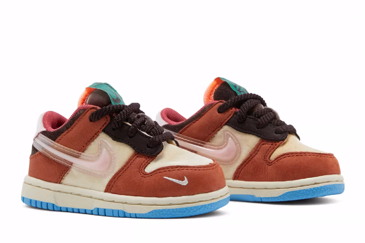 Social Status x Nike Dunk Low TD Chocolate Milk, view 9