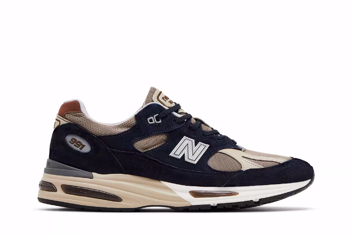 New Balance 991v2 Made in England After Midnight Sepia Tint, view 2