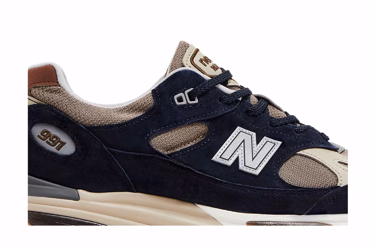 New Balance 991v2 Made in England After Midnight Sepia Tint, view 3