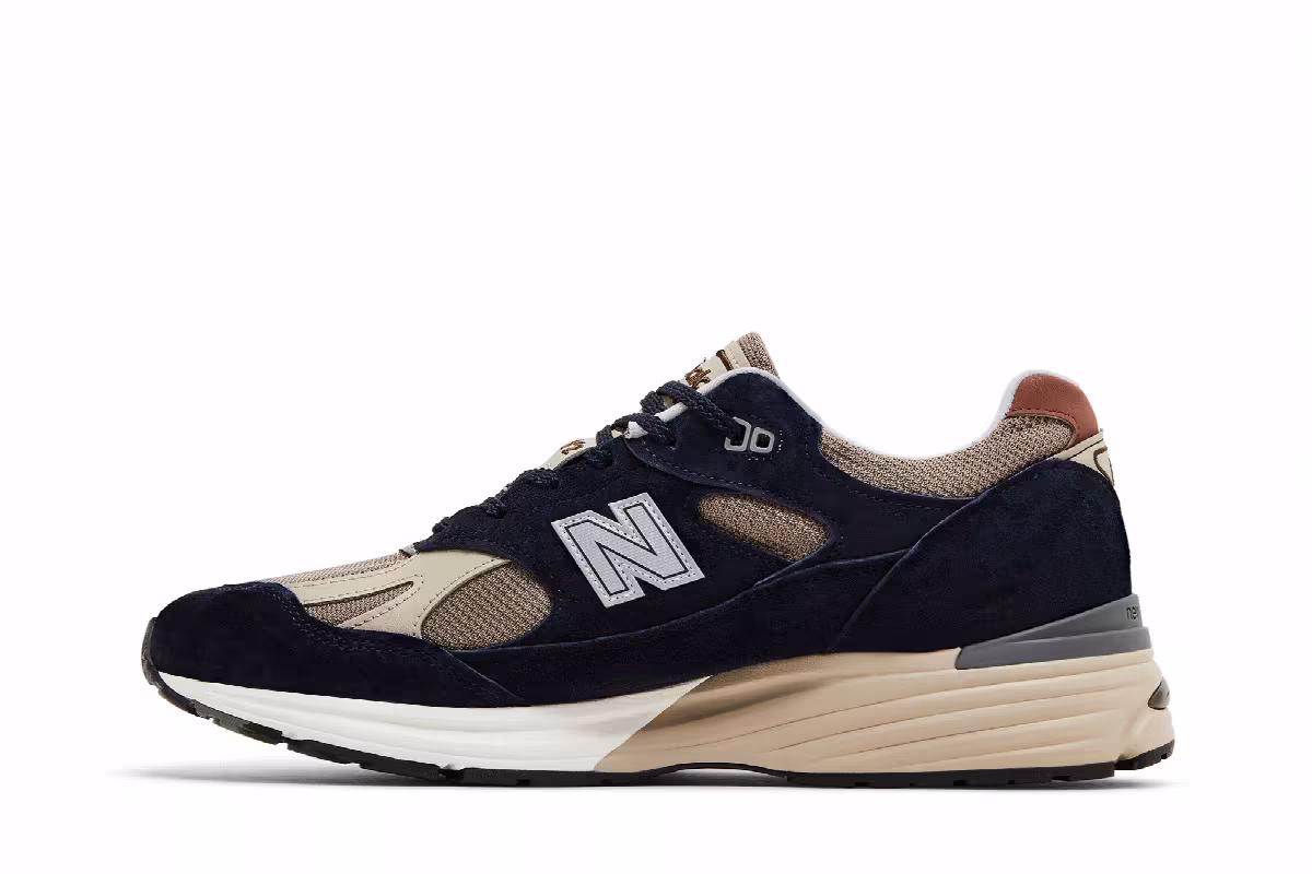 New Balance 991v2 Made in England After Midnight Sepia Tint, view 4