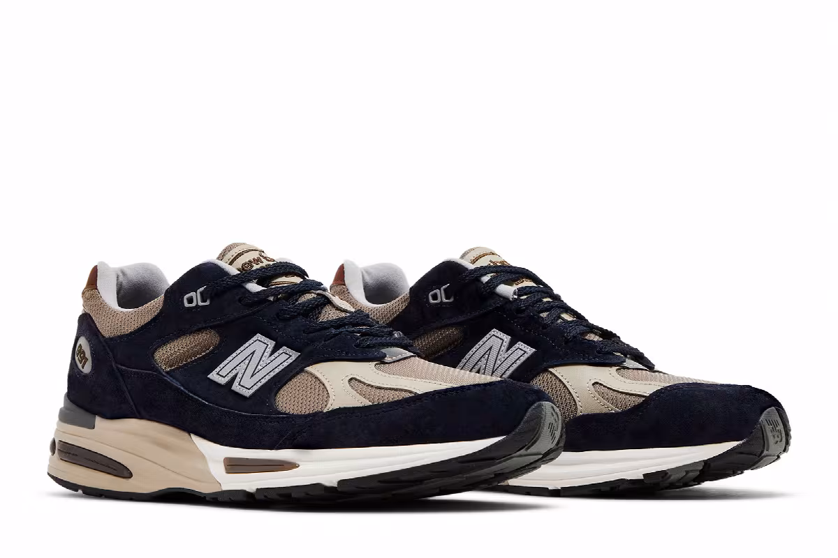 New Balance 991v2 Made in England After Midnight Sepia Tint, view 9