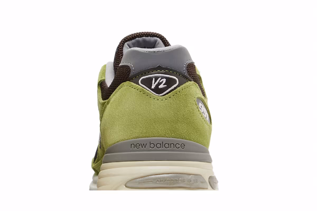 Danielle Cathari x New Balance 991v2 Made in England Matcha, view 8