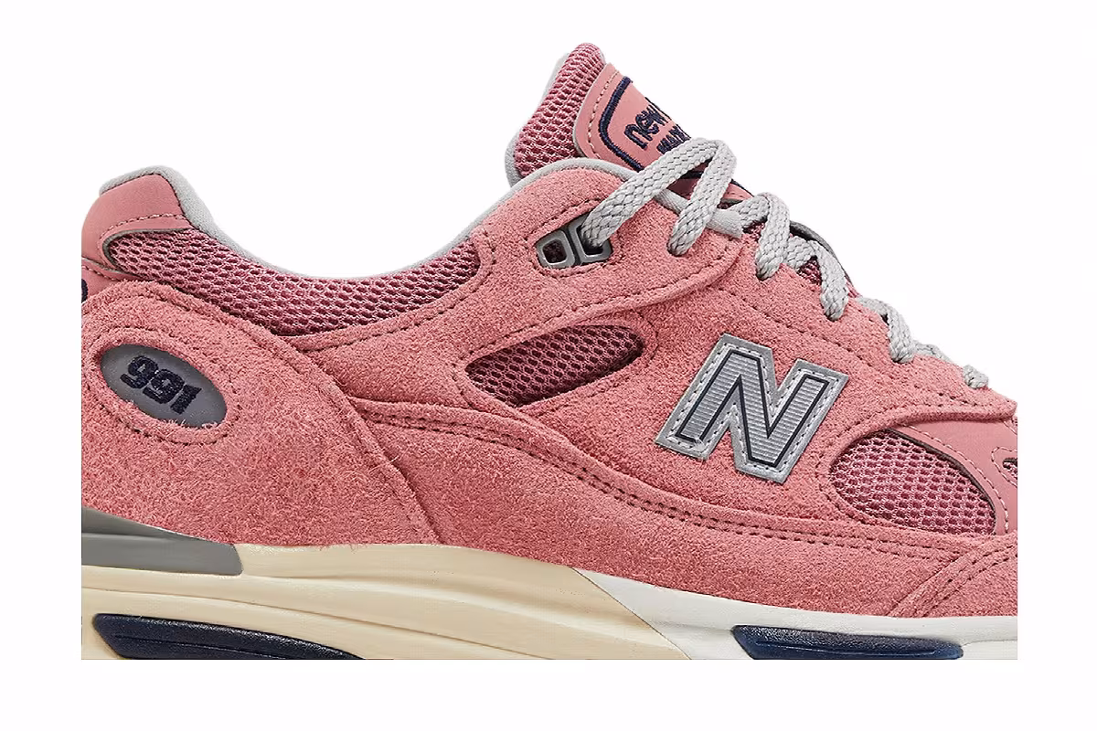 New Balance 991v2 Made in England Brandied Apricot, view 3