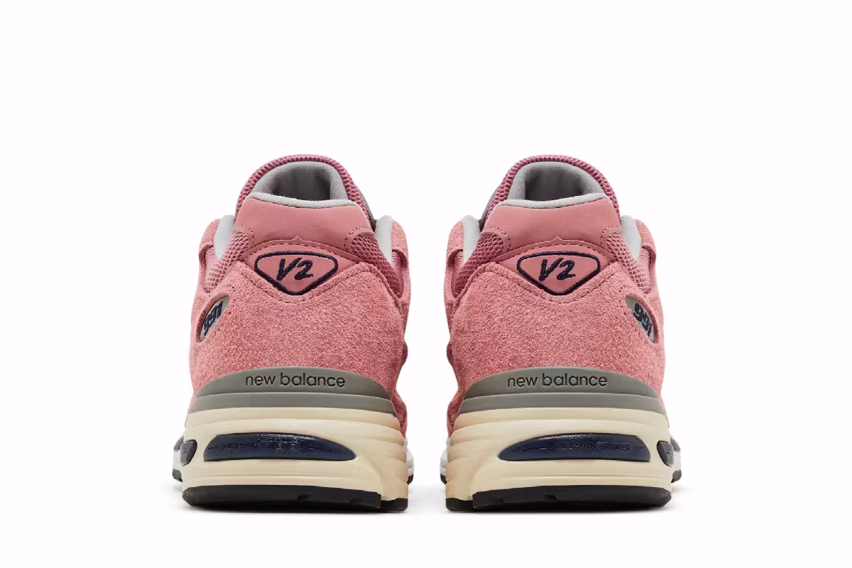 New Balance 991v2 Made in England Brandied Apricot, view 7