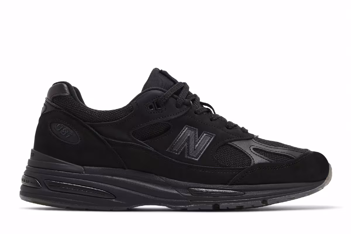 Stone Island x New Balance 991v2 Made in England Ghost Pack - Black, view 2
