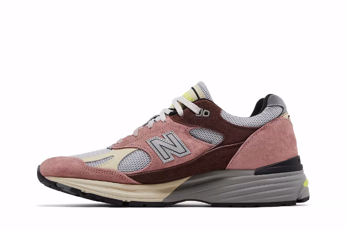 New Balance 991v2 Made in England Rosewood, view 4
