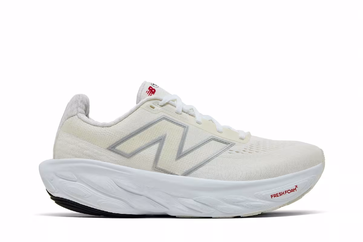New Balance Fresh Foam X 1080v14 White Silver Metallic, view 2